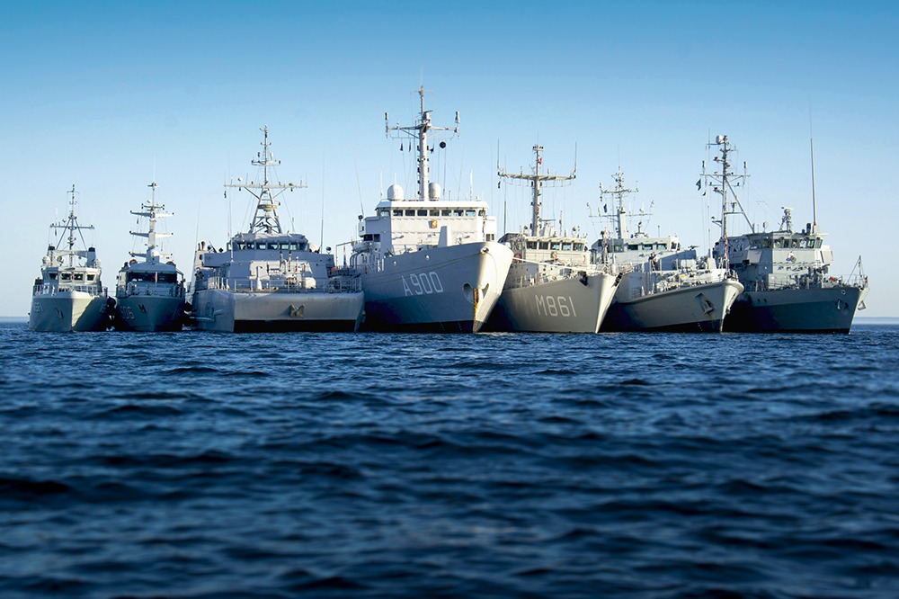 Inside a NATO maritime change of command